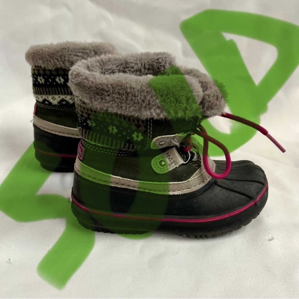 London Fog Winter Snow Boots Toddler size 9